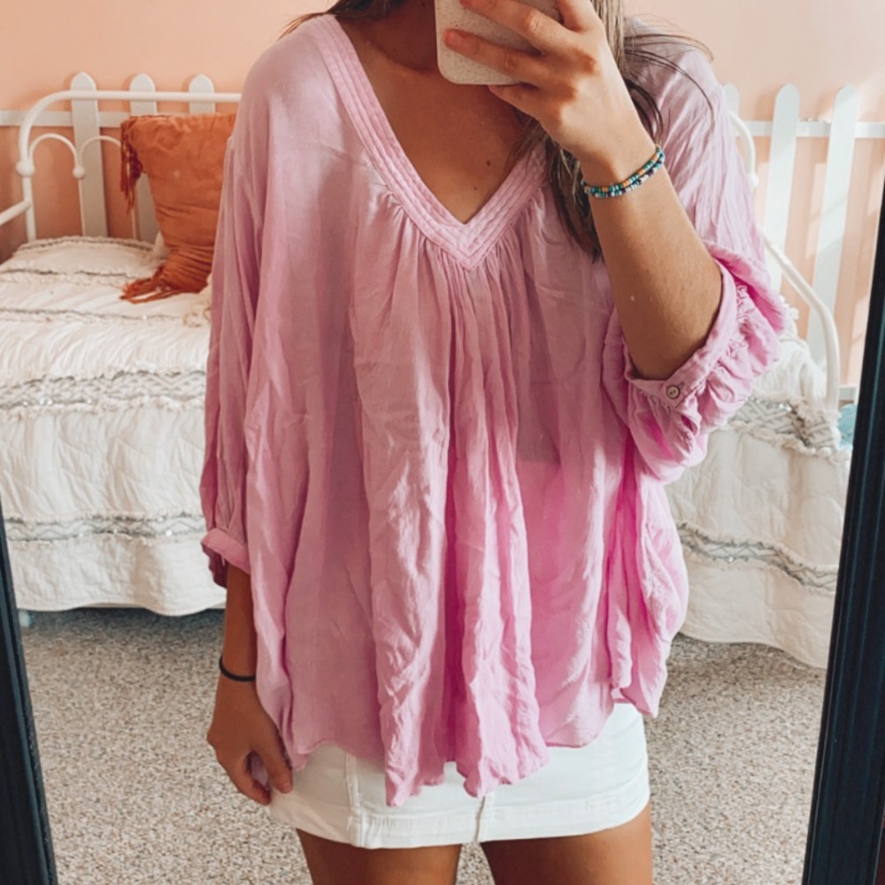 Free People Flowy Top